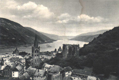 bacharach aan de rijn - zou burt hier vandaan komen?
