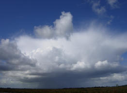 hagel aan de horizon...