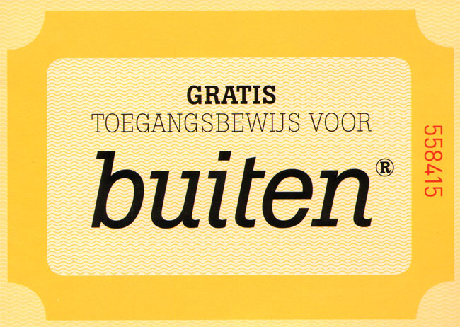 naar buiten!