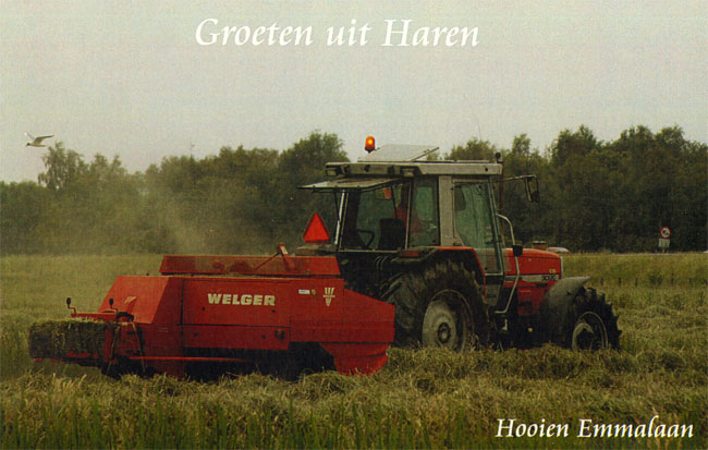 groeten uit haren...