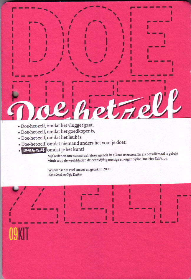 de voorkant...