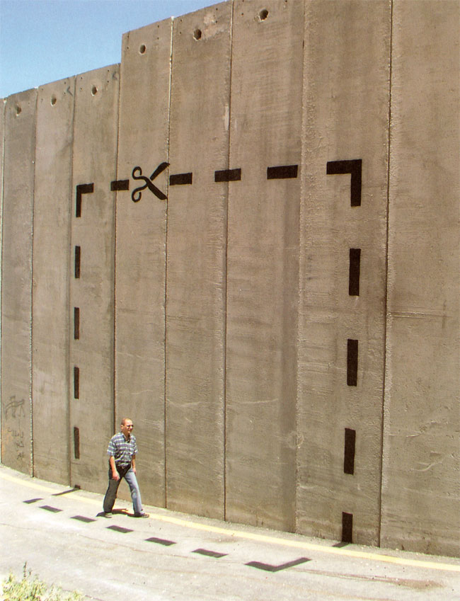 muur in palestina...