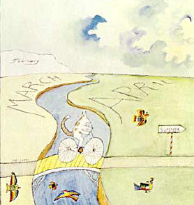 op weg naar de zomer