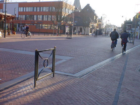 einde fietspad