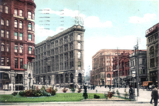 pioneer squaer, seattle, washington