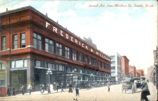 second ave from madison st., seattle, wash