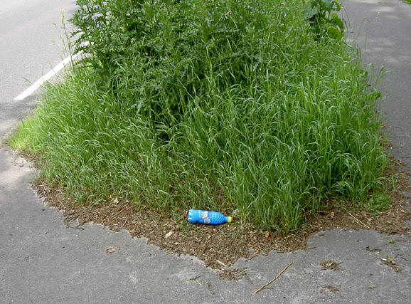 afval op straat