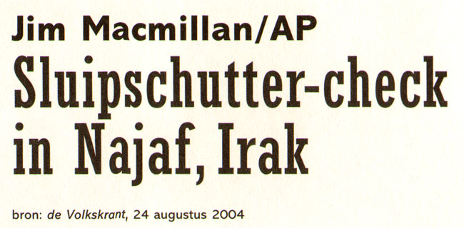 sluipschuttercheck...