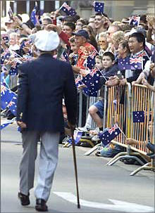 and the band played waltzing matilda