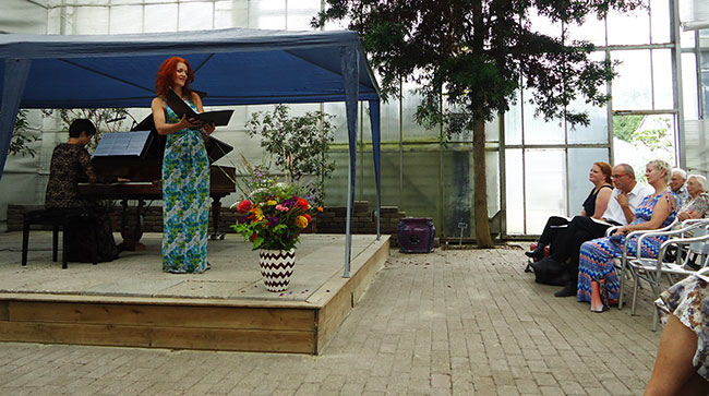 in de hortus