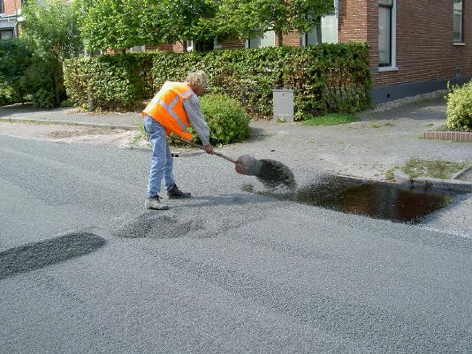 toch nog even hard werken...