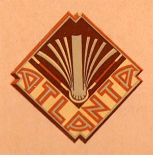 het logo van atlanta...