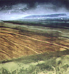 herfst op de moors van yorkshire