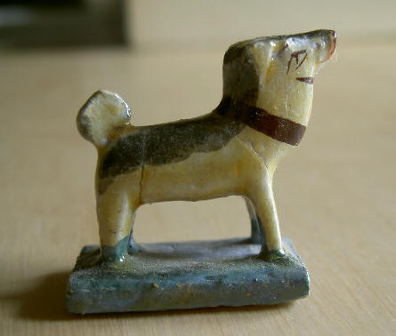 vrolijke hond...