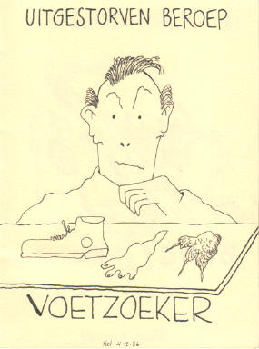 uitgestorven beroep - voetzoeker