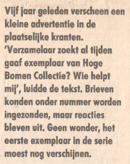 de hoge bomen collectie
