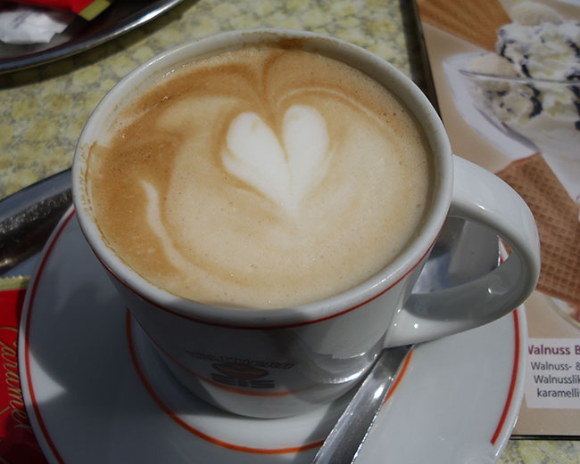 cappucino met melk