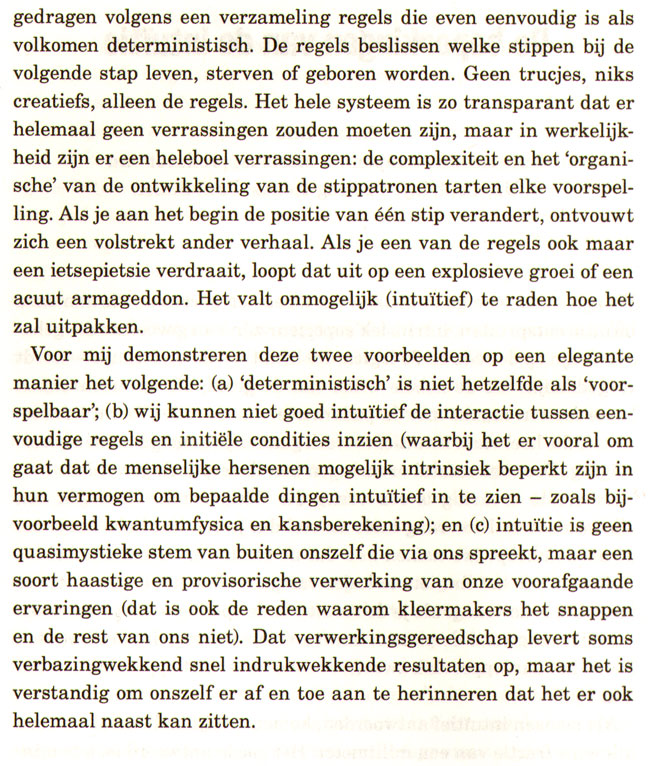 in werkelijkheid zijn er een heleboel verrassingen