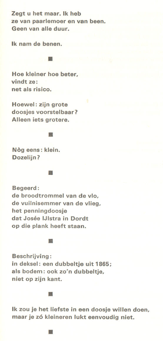 meer doosjes...