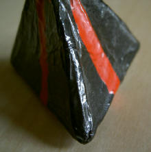 zwart en rood
