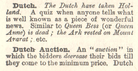 dutch...