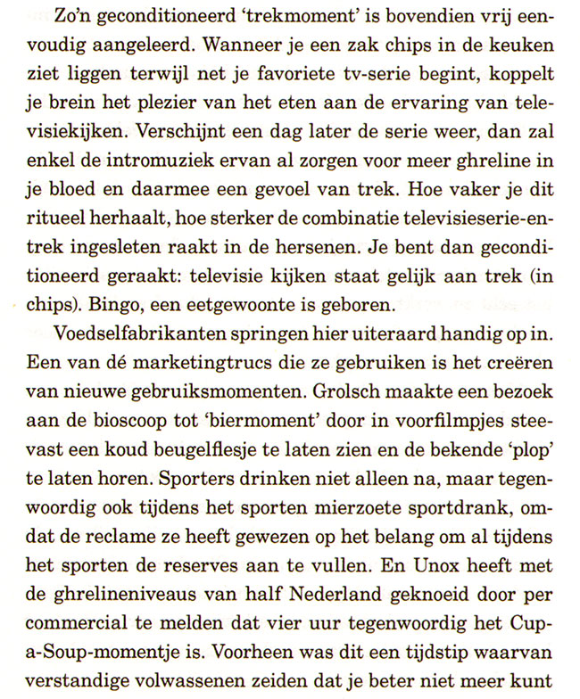 trekmomenten...
