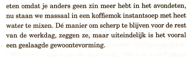 geslaagde gewoontevorming