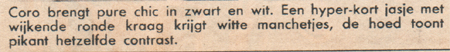 pure chic in zwart en wit...