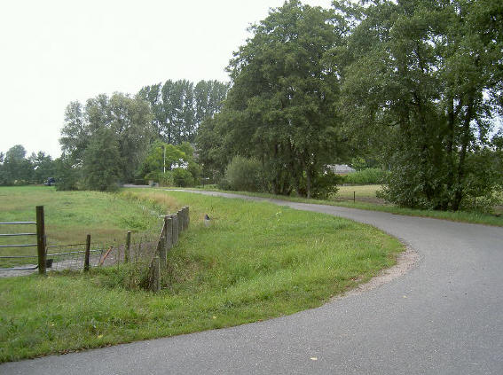 de huizen van essen liggen allemaal een beetje verscholen...