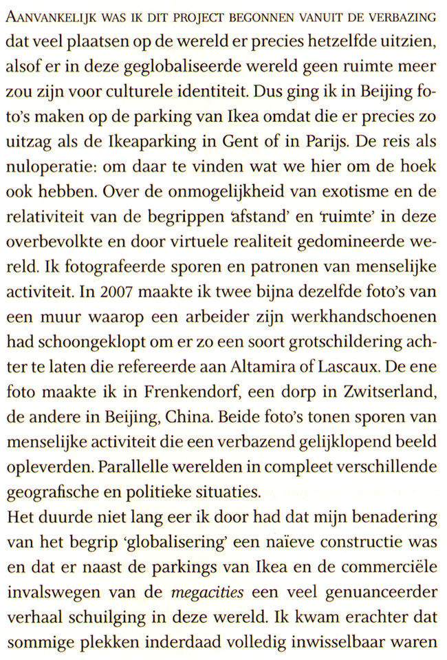 over het project simple present...