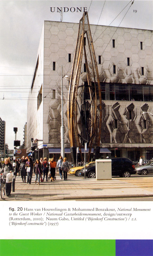 ontwerp voor nationaal gastarbeidersmonument...