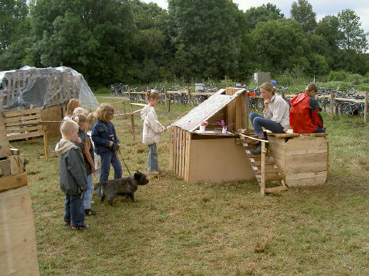 bezoekers waren ook welkom