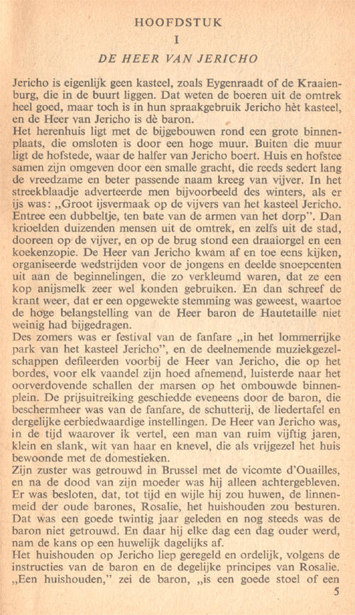 de eerste bladzijde