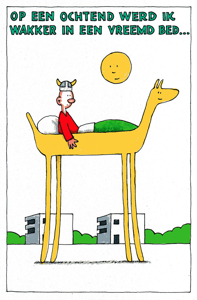 op een ochtend...