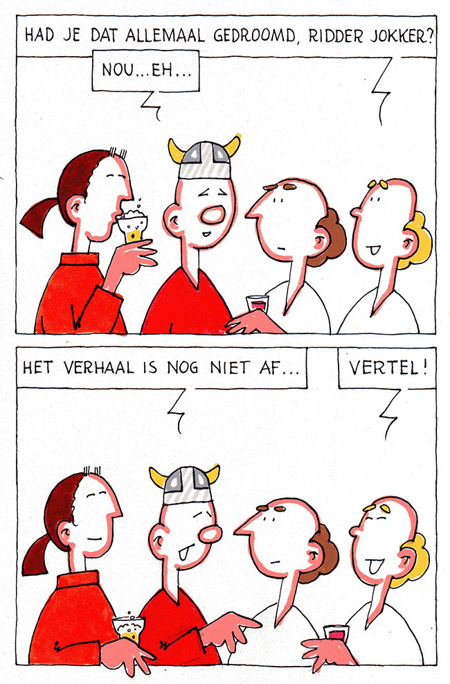 het verhaal is nog niet af...
