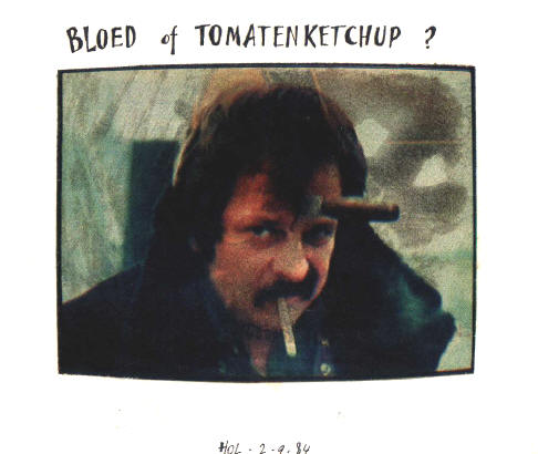 bloed of tomatenketchup?