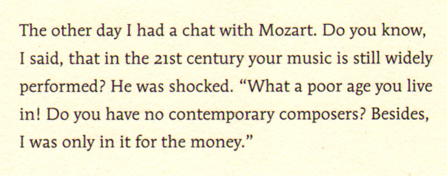 mozart...
