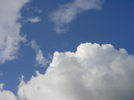 klassieke hollandse wolkenlucht