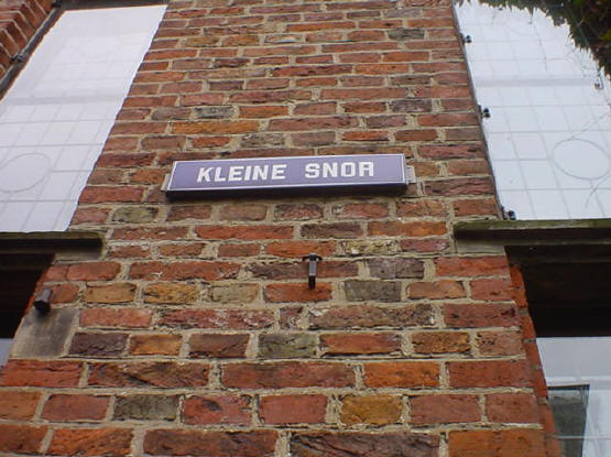 het kleinste straatje van de stad