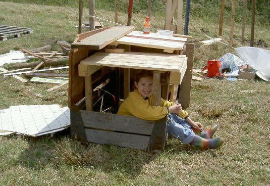 knus in mijn eigen hut