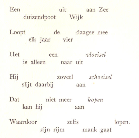 mank rijm...
