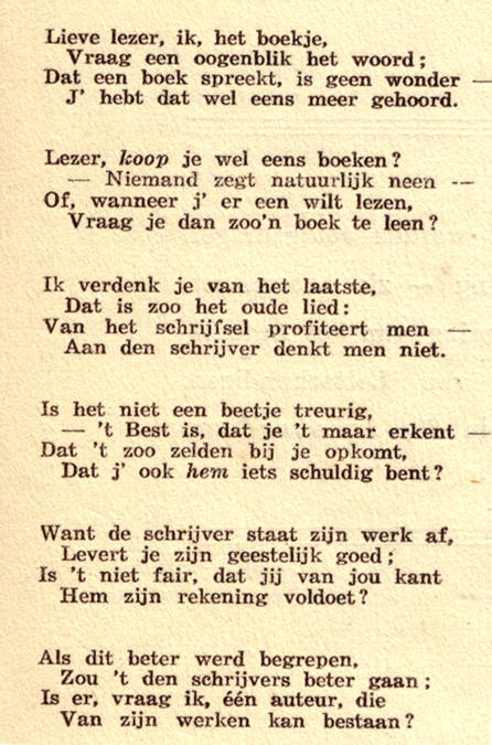 leenrijm deel één
