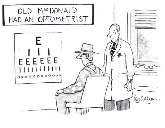 old macdonald laat zijn ogen nakijken