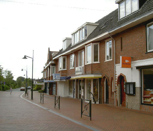 begin van de meerweg in haren