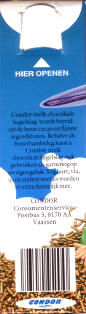 melk, dus openen