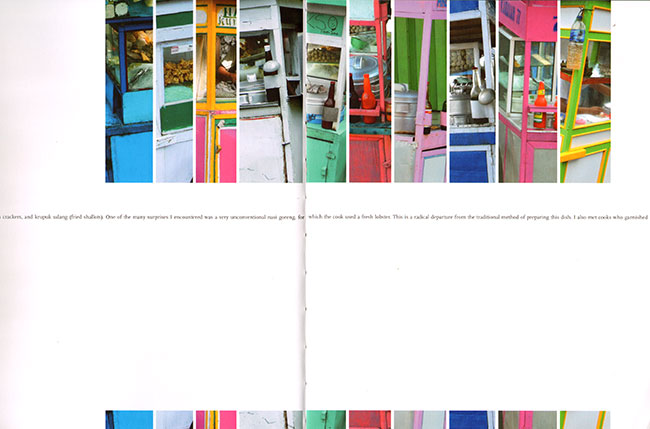 collage van eetkarretjes...