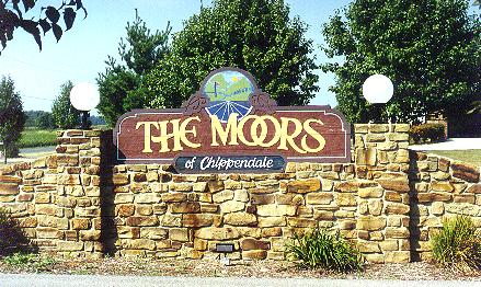 the moors of chippendale... een eh... golfbaan...