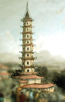 porceleinen toren van nanking