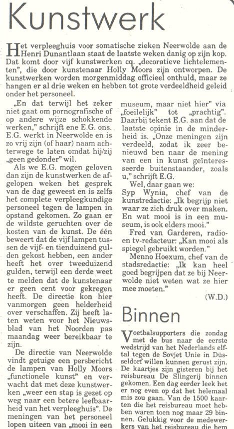 nieuwsblad van het noorden 9 juni 1988