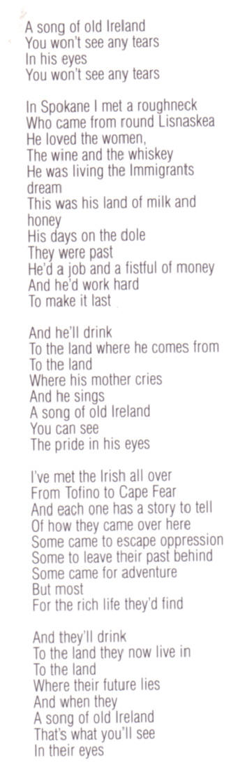 song of old ireland - deel 3